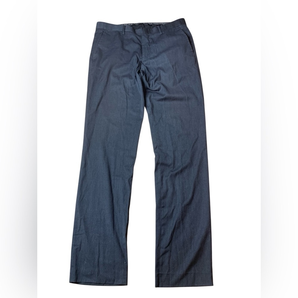 Le Château Men's Charcoal Grey Dress Pants - Size 32 - Slim/Straight Leg